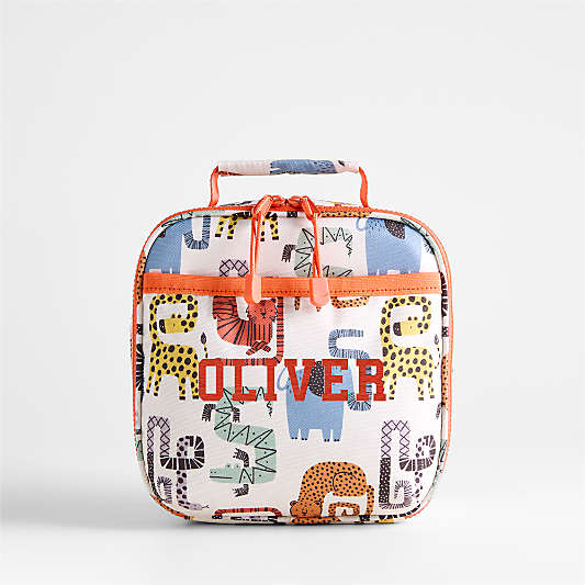 Dreamer Geo Jungle Standard Soft Insulated Kids Lunch Box