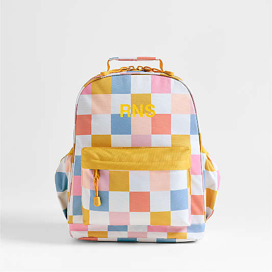 Dreamer Sherbet Hopscotch Medium Kids Backpack with Side Pockets