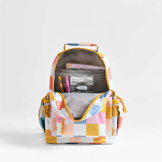 Dreamer Sherbet Hopscotch Small Kids Backpack with Side Pockets