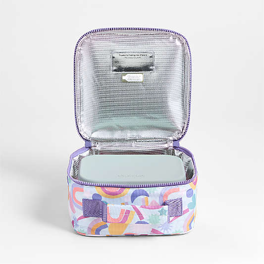 Dreamer Rainbow Dreams Standard Soft Insulated Kids Lunch Box