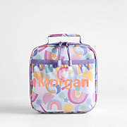 Dreamer Rainbow Dreams Large Kids Backpack with Side Pockets