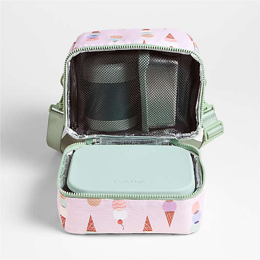 Scoops Dual Compartment Soft Insulated Kids Lunch Box