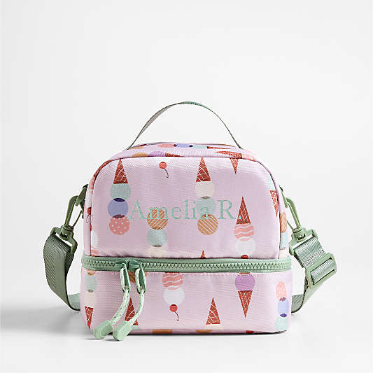 Scoops Dual Compartment Soft Insulated Kids Lunch Box