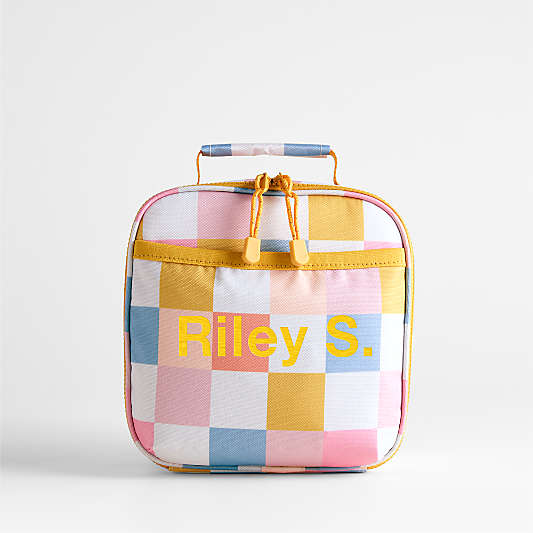 Dreamer Sherbet Hopscotch Standard Soft Insulated Kids Lunch Box