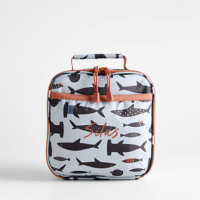 Dreamer Shark School Standard Soft Insulated Kids Lunch Box