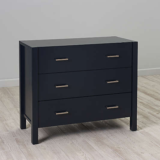 Kids Uptown 3-Drawer Dresser (Midnight Blue)