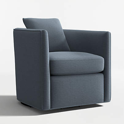 Drew Small Swivel Accent Chair