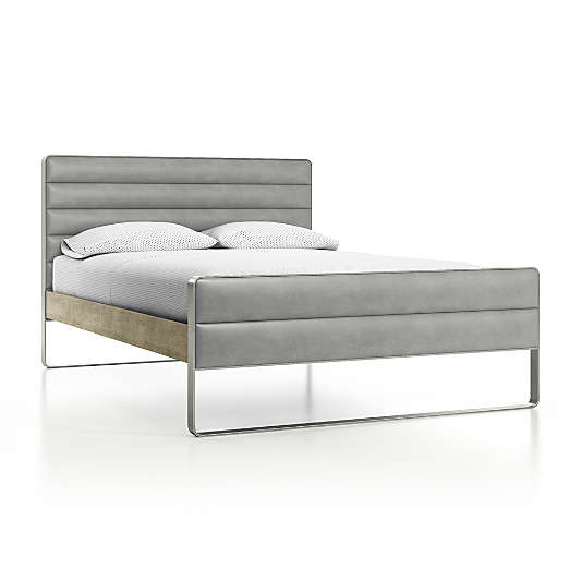 Drew Wood and Metal Full Bed