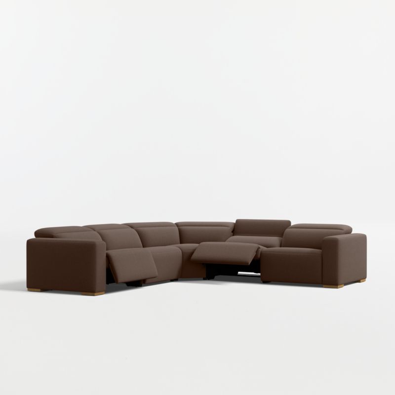 Drift 5-Piece L-Shaped Power Triple-Reclining Sectional Sofa - image 2 of 8