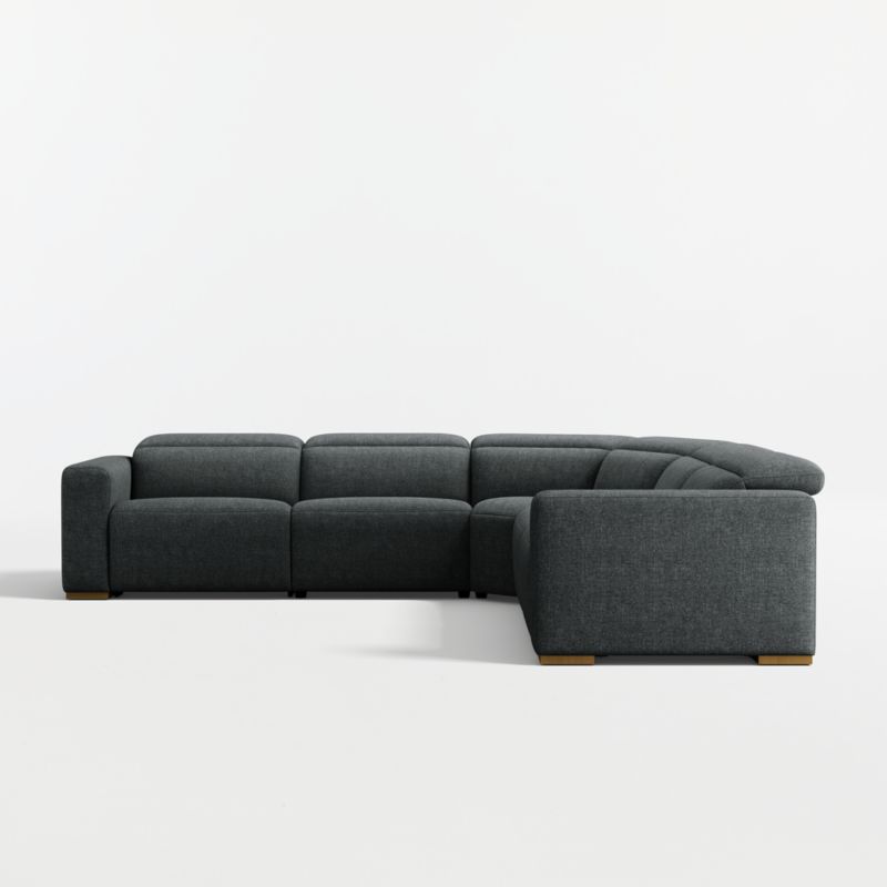 Drift 5-Piece L-Shaped Power Triple-Reclining Sectional Sofa - image 6 of 9