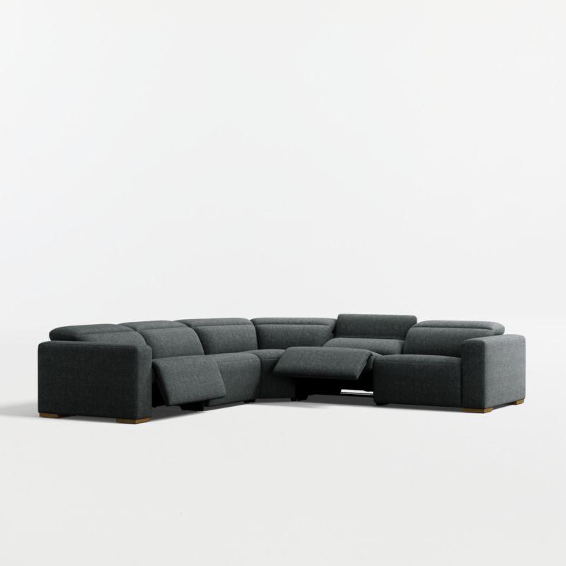 Drift 5-Piece L-Shaped Power Triple-Reclining Sectional Sofa - image 4 of 9