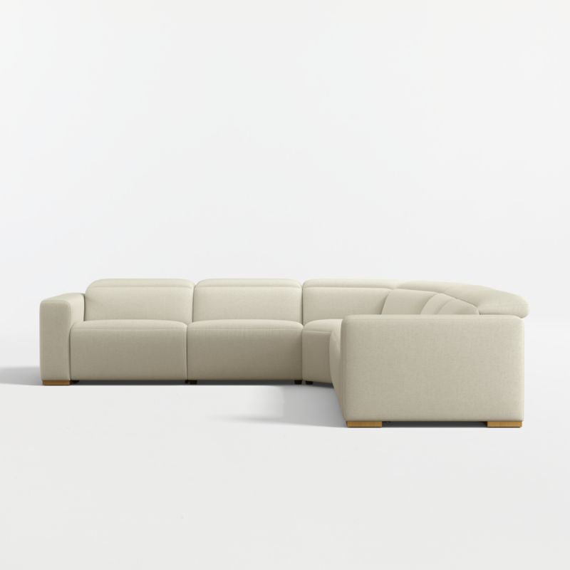 Drift 5-Piece L-Shaped Power Triple-Reclining Sectional Sofa - image 6 of 9