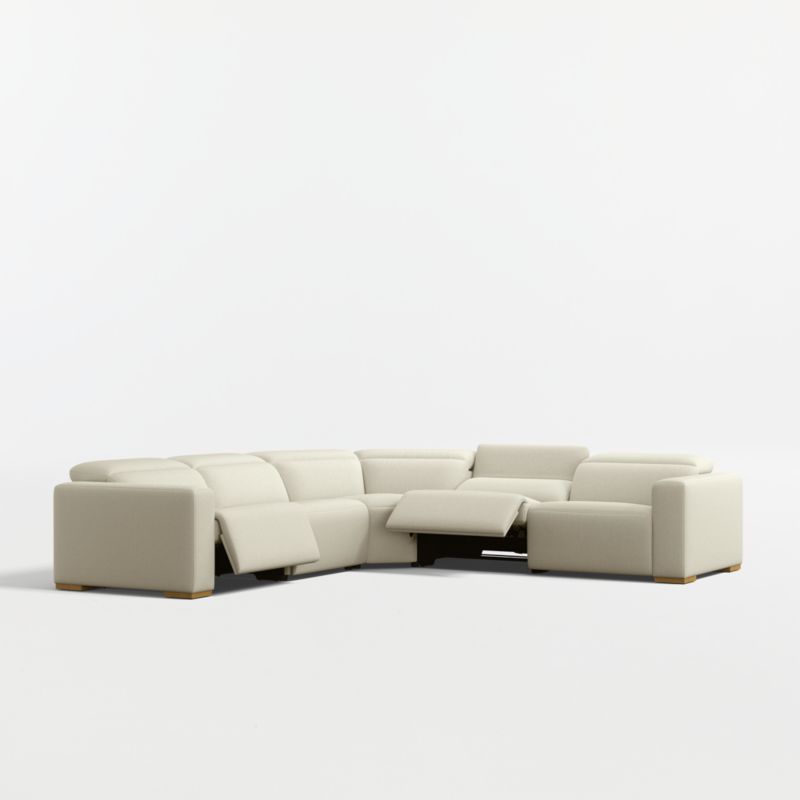 Drift 5-Piece L-Shaped Power Triple-Reclining Sectional Sofa - image 4 of 9