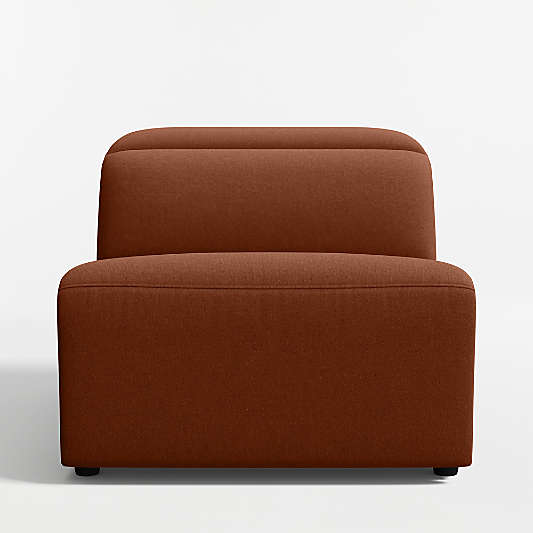 Drift Stationary Armless Chair Sectional Piece