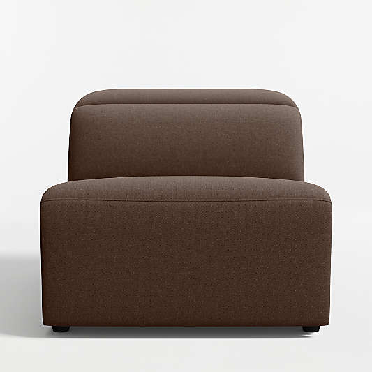 Drift Stationary Armless Chair Sectional Piece