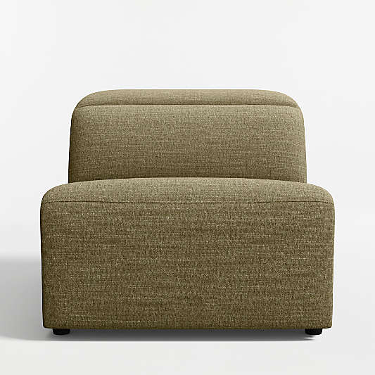 Drift Stationary Armless Chair Sectional Piece