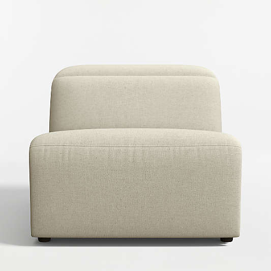 Drift Stationary Armless Chair Sectional Piece