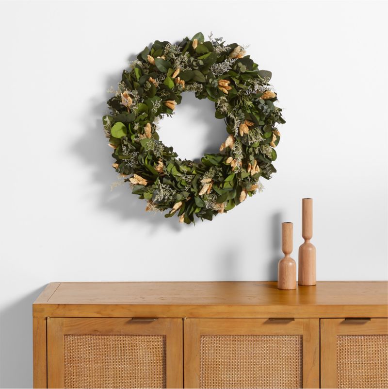 Dried Greenery Wreath