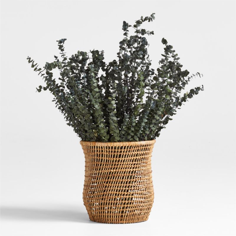 Algarve Small Light Brown Woven Vase 12" - image 5 of 6