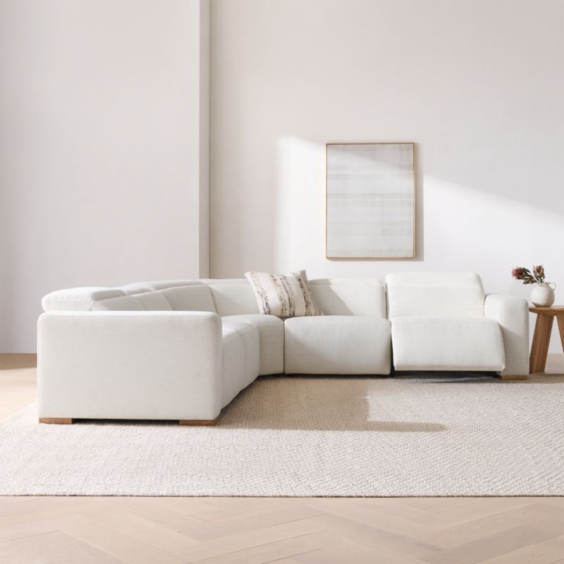 Drift 5-Piece L-Shaped Power Triple-Reclining Sectional Sofa - image 2 of 14