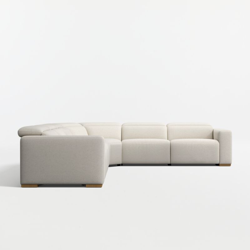 Drift 6-Piece L-Shaped Power Quadruple-Reclining Sectional Sofa - image 7 of 12