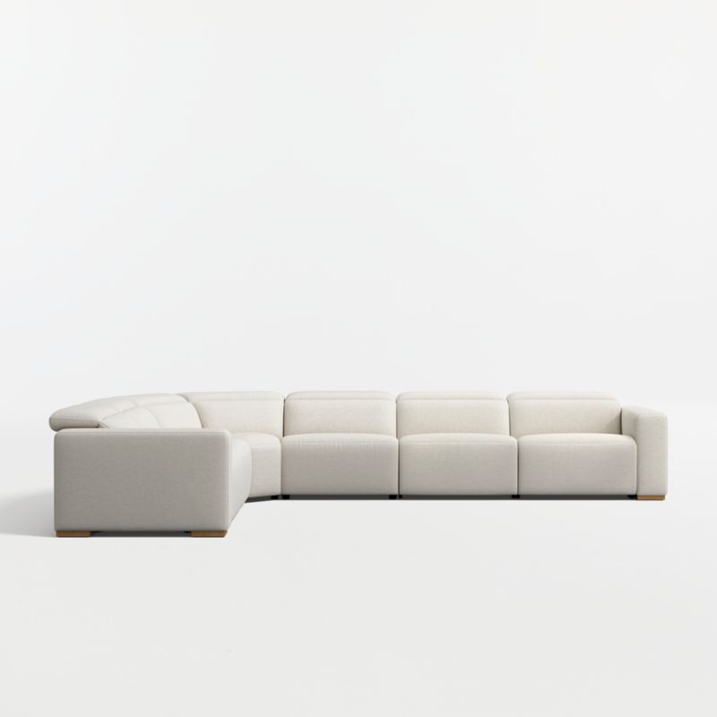 Drift 6-Piece L-Shaped Power Quadruple-Reclining Sectional Sofa - image 6 of 12