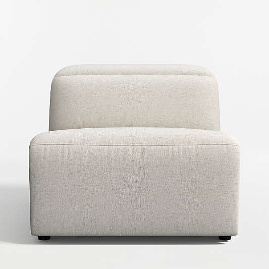 Drift Stationary Armless Chair Sectional Piece