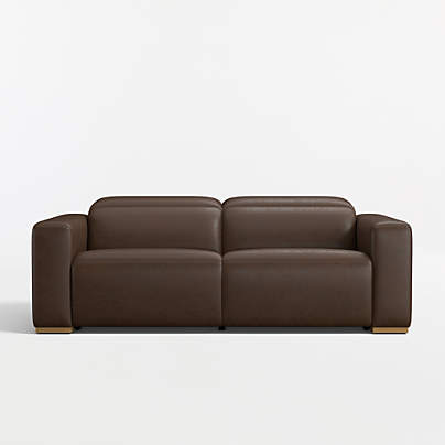 Drift 87" Power Dual-Reclining Leather Sofa