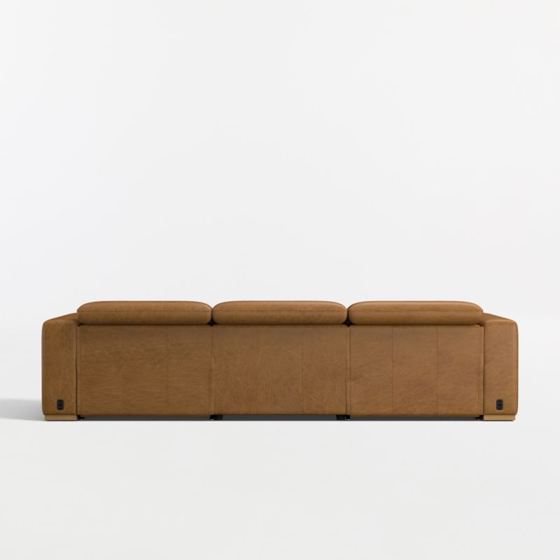 Drift 120.5" Power Dual-Reclining Leather Sofa - image 5 of 8