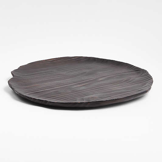 Drifter Black Wood Round Board