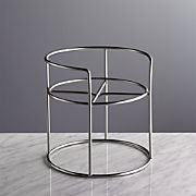 Cold Drink Dispenser Silver Stand