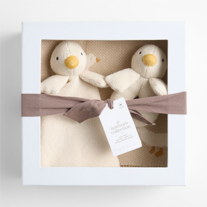Darkling Duckling 3-Piece Baby Stroller Blanket Gift Set - image 3 of 6