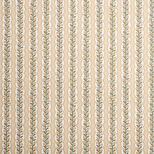 Darling Dot & Vine Fawn Tan Wallpaper