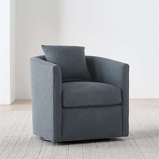Drew Small Swivel Accent Chair