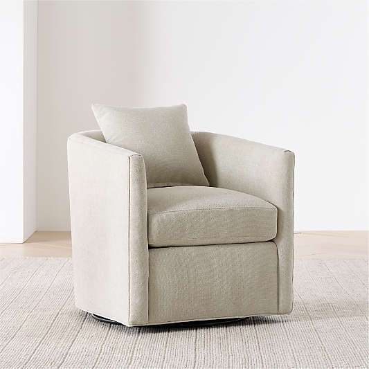 Drew Small Swivel Accent Chair