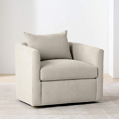 Drew Grande Swivel Accent Chair