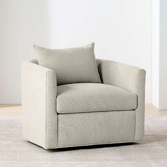 Drew Grande Swivel Accent Chair