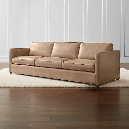 Dryden Leather 3-Seat 103" Grande Sofa