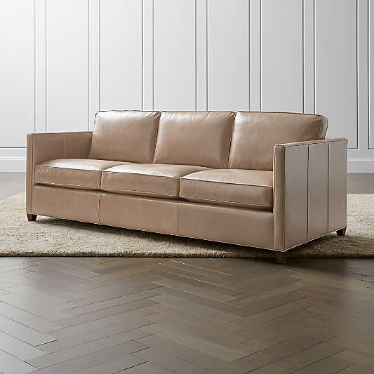 Dryden Leather 3-Seat Sofa