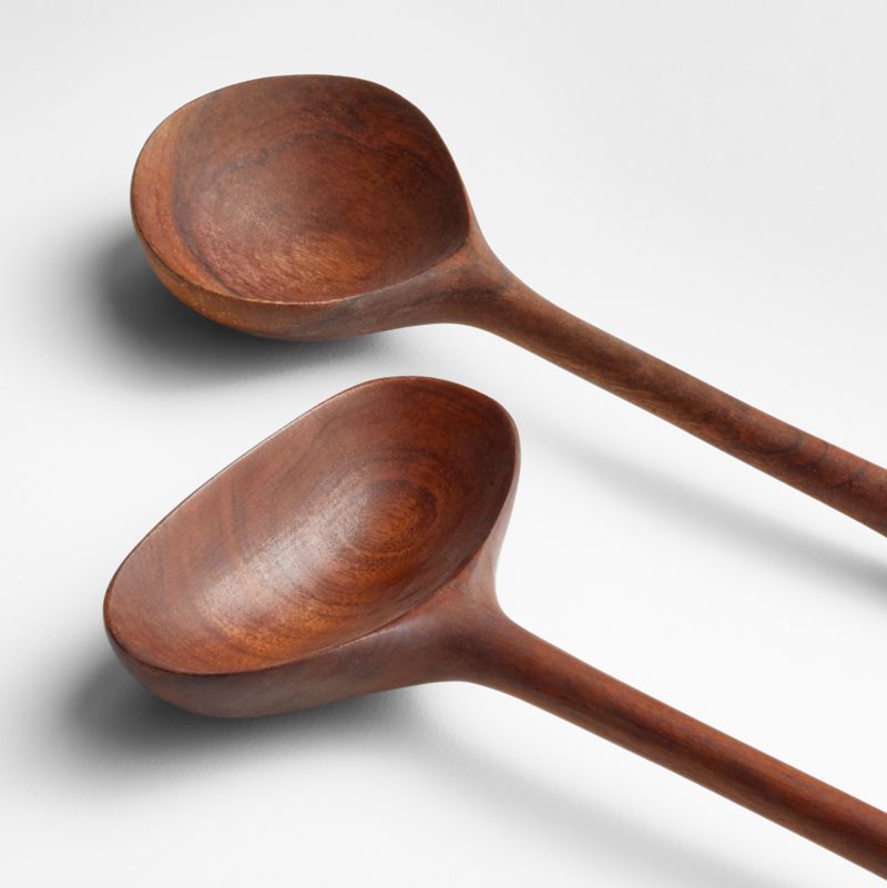 Dua Wooden Serving Utensils by Eric Adjepong, Set of 2