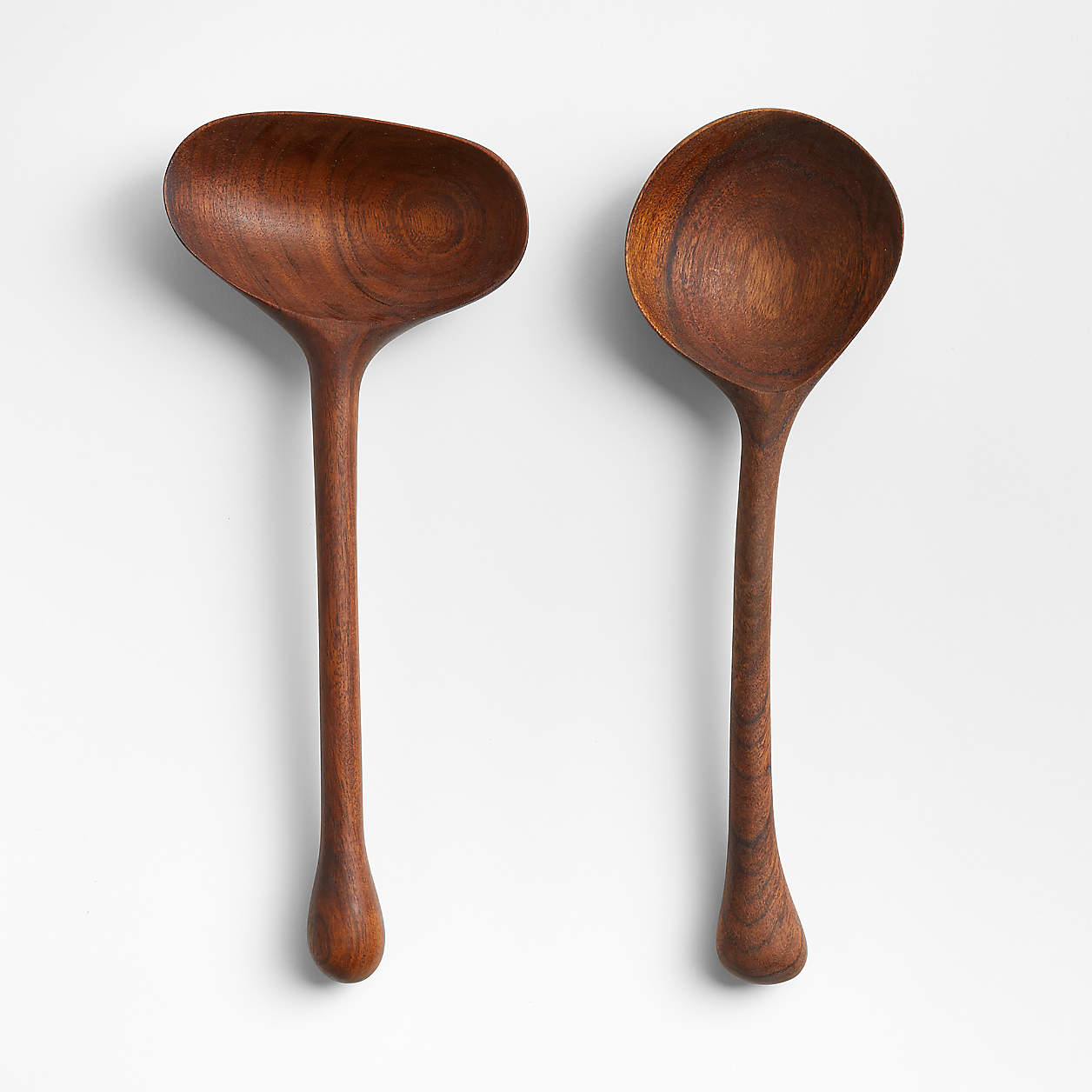 Dua Wooden Serving Utensils by Eric Adjepong, Set of 2 | Crate & Barrel