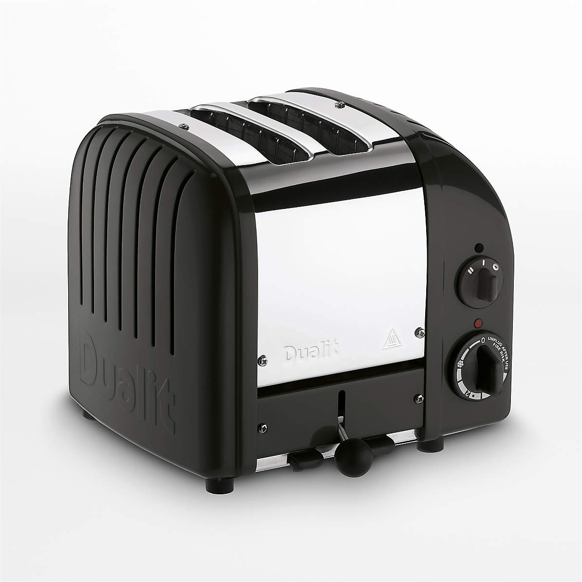 Behoefte aan Van streek Absorberen Dualit NewGen Matte Black 2-Slice Toaster | Crate & Barrel