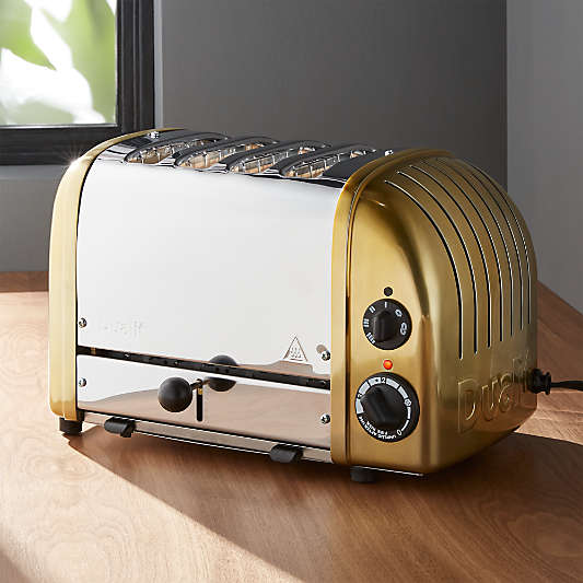 Dualit ® NewGen 4-Slice Brass Toaster