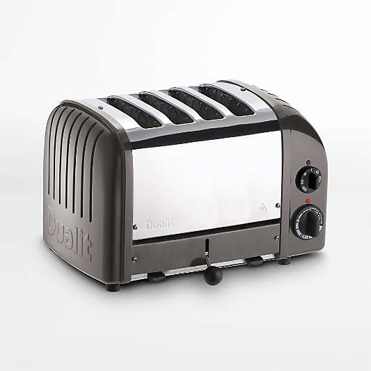 Dualit ® NewGen Metallic Charcoal 4-Slice Toaster