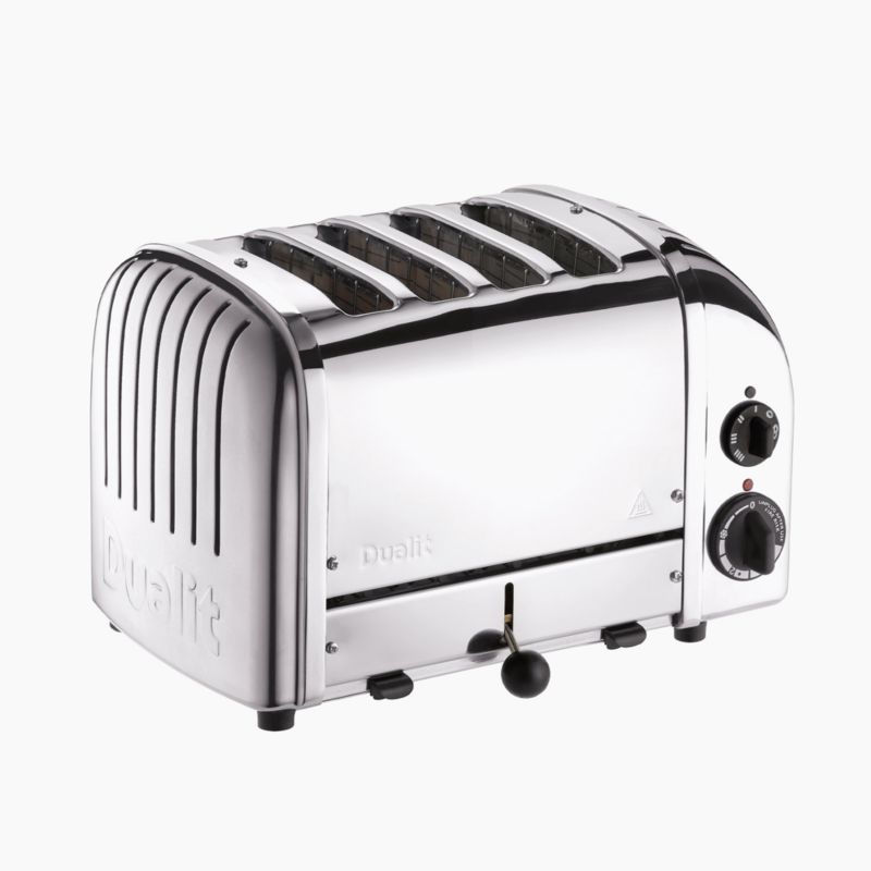 Dualit Classic 4-Slice Toaster in Polished Stainless Steel - image 4 of 6