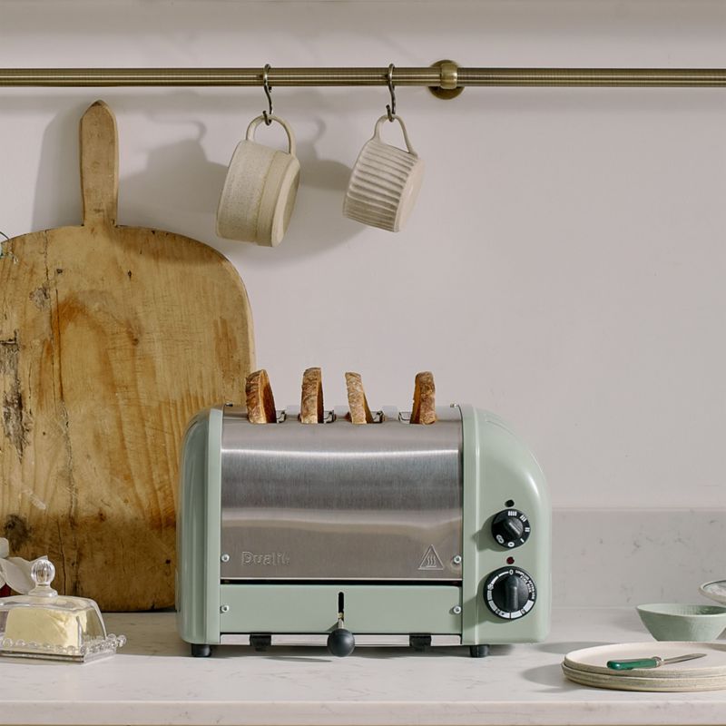 Dualit Classic 4-Slice Toaster in Sage - image 1 of 4
