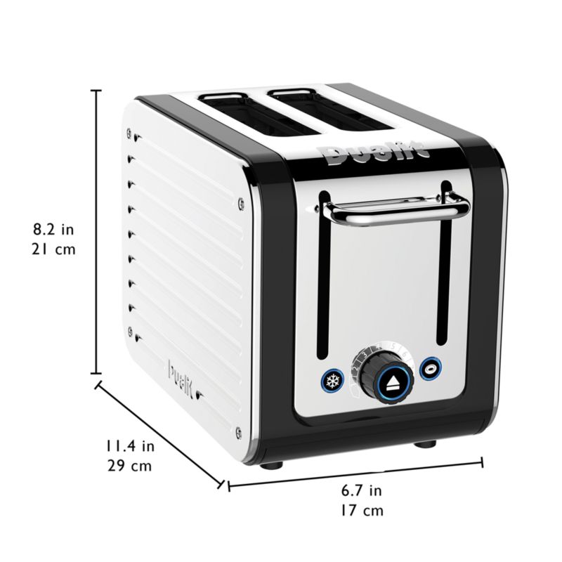 Dualit Design Series 2-Slice Toaster in Black - image 2 of 4