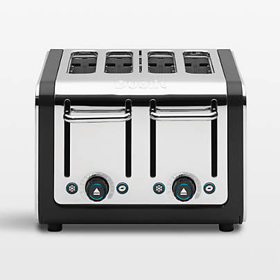 Dualit Design Series 4-Slice Toaster in Black