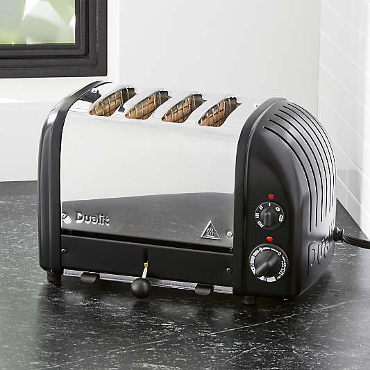 Dualit ® NewGen 4-Slice Matte Black Toaster