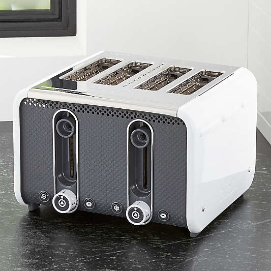 Studio by Dualit ™ White/Grey 4-Slice Toaster